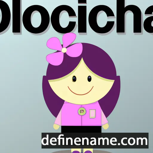 cartoon of the name Dolcina