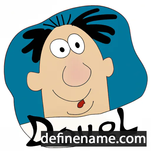 cartoon of the name Dolev