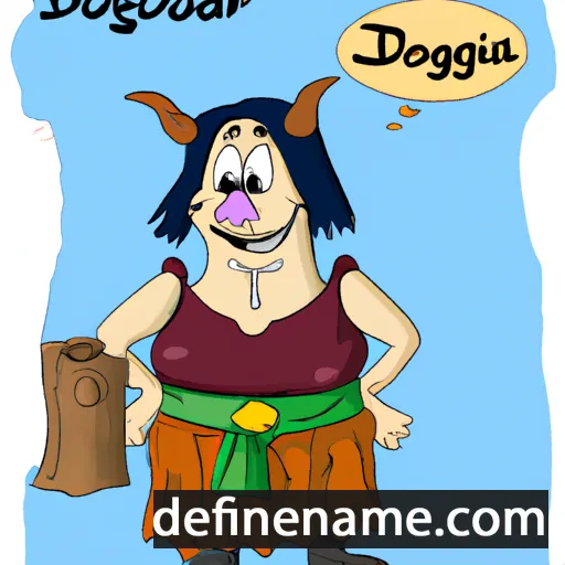 Dolgþrasi cartoon