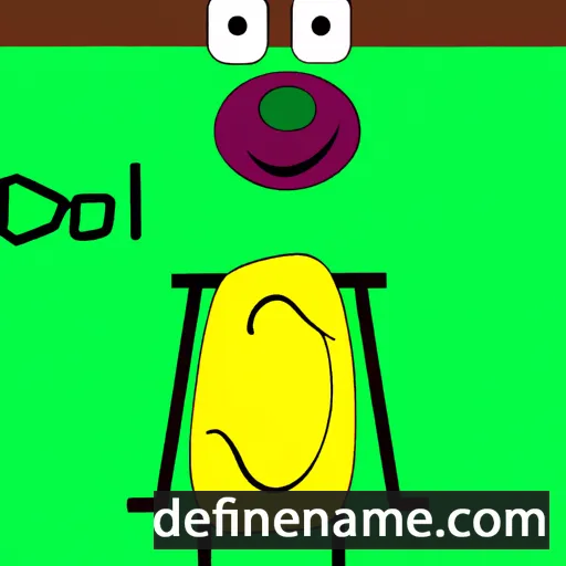 cartoon of the name Doli