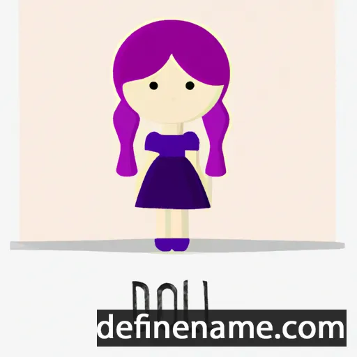 cartoon of the name Doll