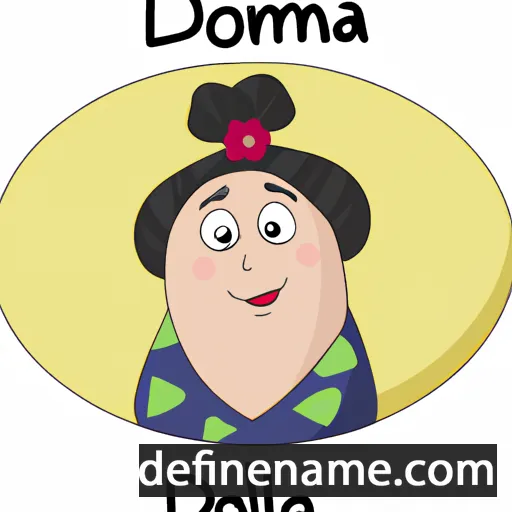 cartoon of the name Dolma