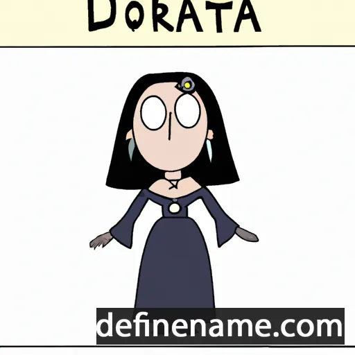 cartoon of the name Dolorata