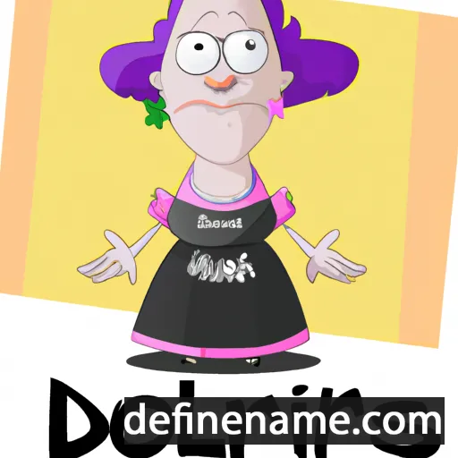 cartoon of the name Doloris