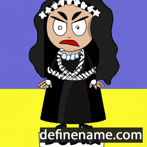 cartoon of the name Dolorosa