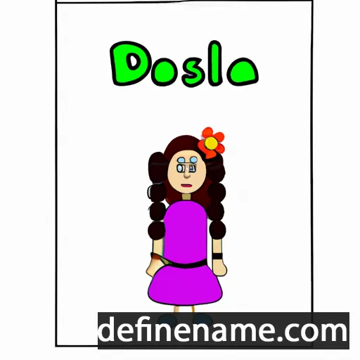 Dolssa cartoon