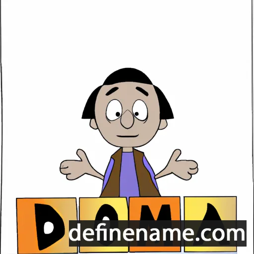 cartoon of the name Doma