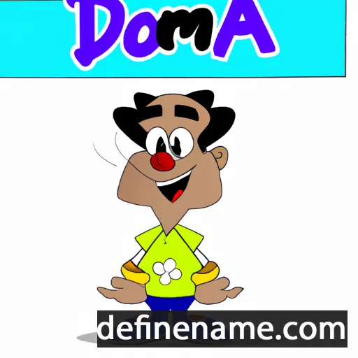 cartoon of the name Domar