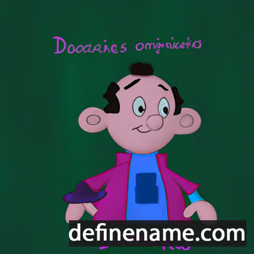 Doménikos cartoon