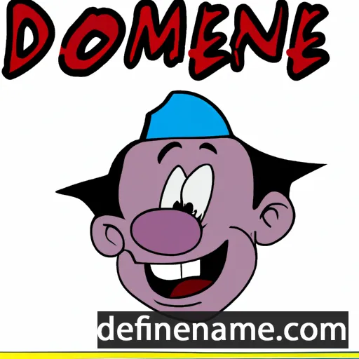 Domènec cartoon