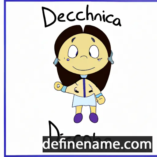 cartoon of the name Domenichina