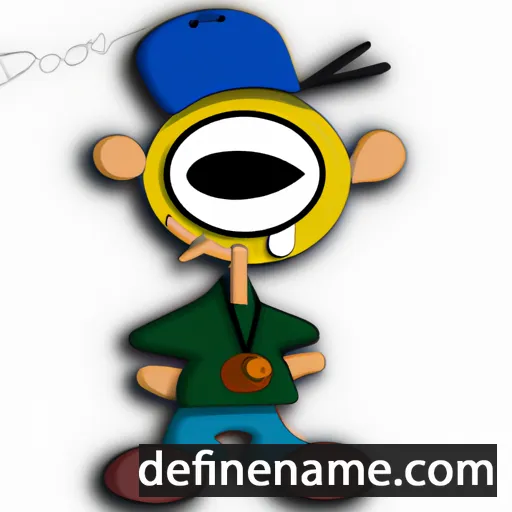 cartoon of the name Domi