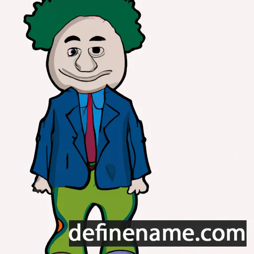 cartoon of the name Dominggus