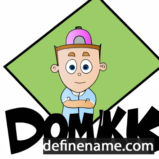 Dominiek cartoon