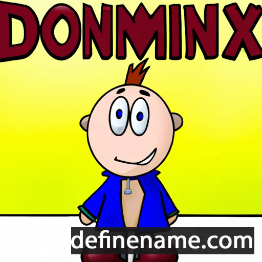 Dominix cartoon