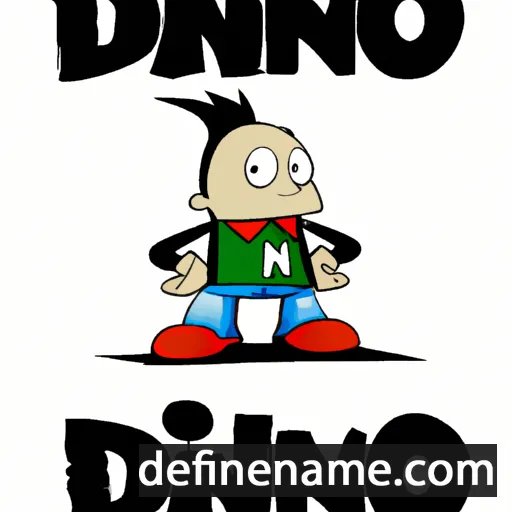 cartoon of the name Dominko