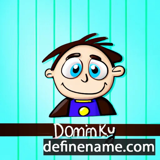 Dominyk cartoon