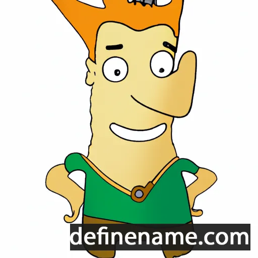 cartoon of the name Domitilo