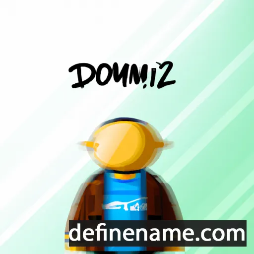 Domizziu cartoon