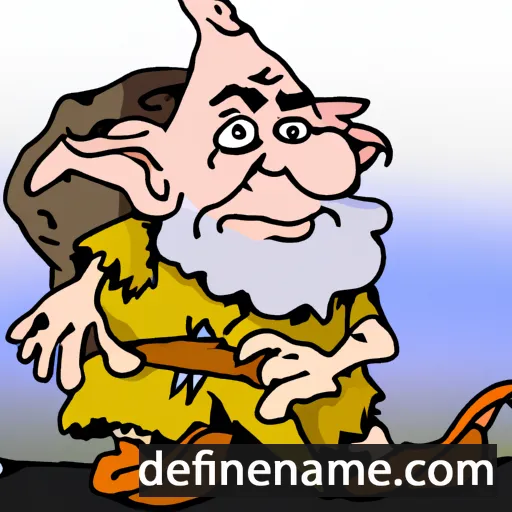 Domuald cartoon