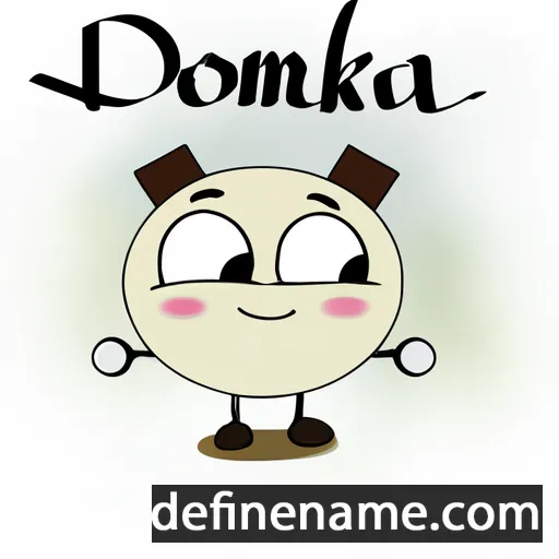 Domuška cartoon