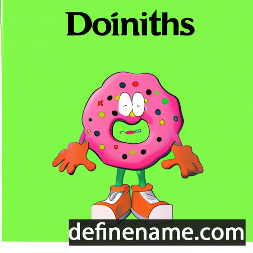 cartoon of the name Donāts