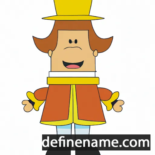 cartoon of the name Donaciano