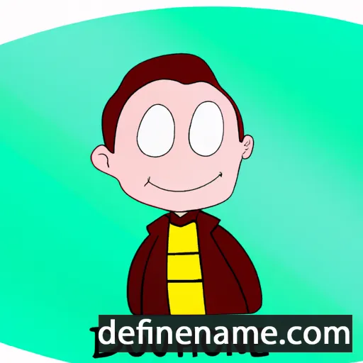 cartoon of the name Donahue