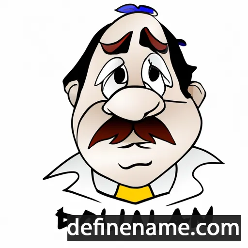 cartoon of the name Donalbain