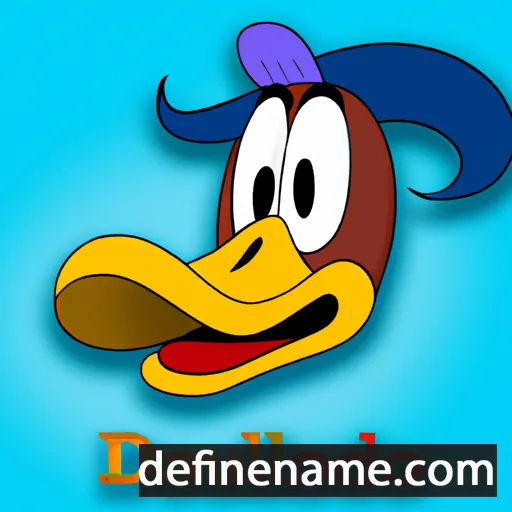 cartoon of the name Donaldo