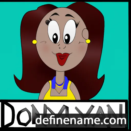 cartoon of the name Donalyn