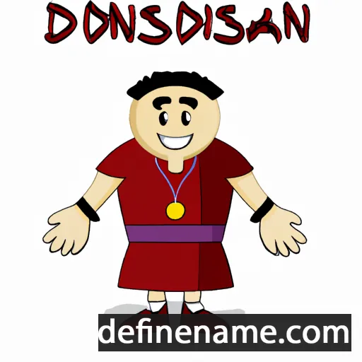 cartoon of the name Donasian