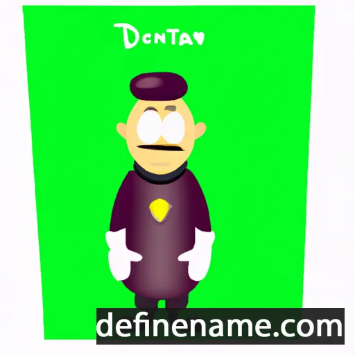 cartoon of the name Donatian