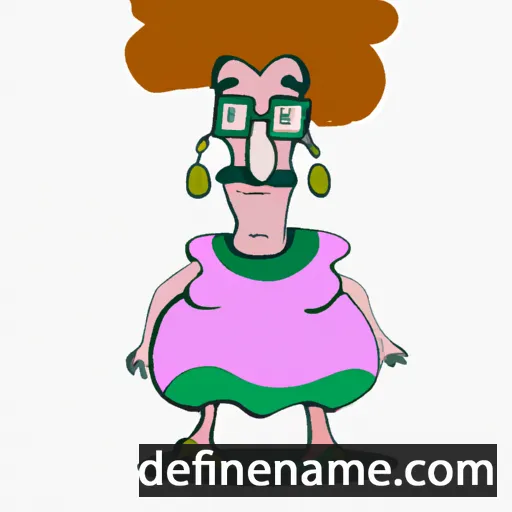 cartoon of the name Donatilda