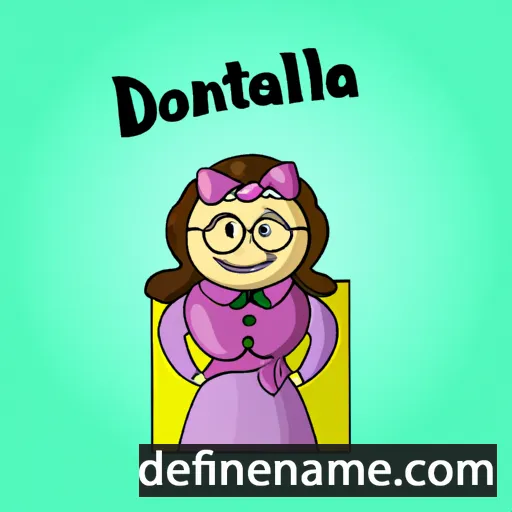 Donatilla cartoon