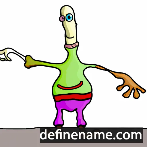 cartoon of the name Donatu