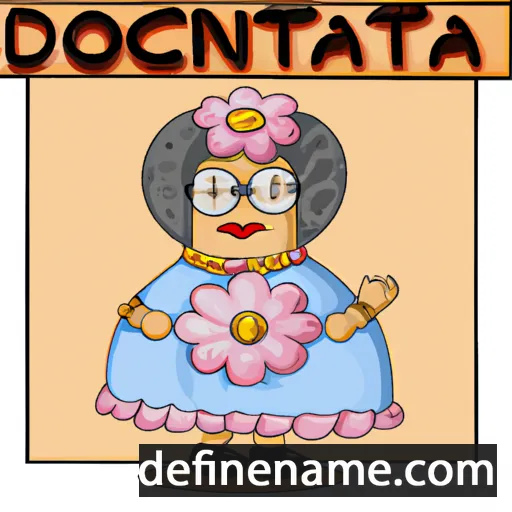 cartoon of the name Donatuccia