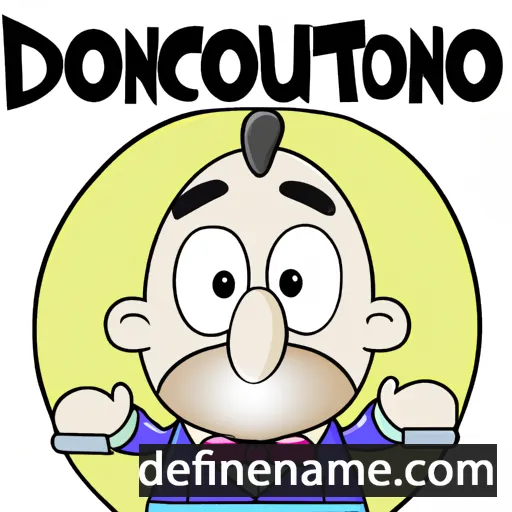 Donatuccio cartoon