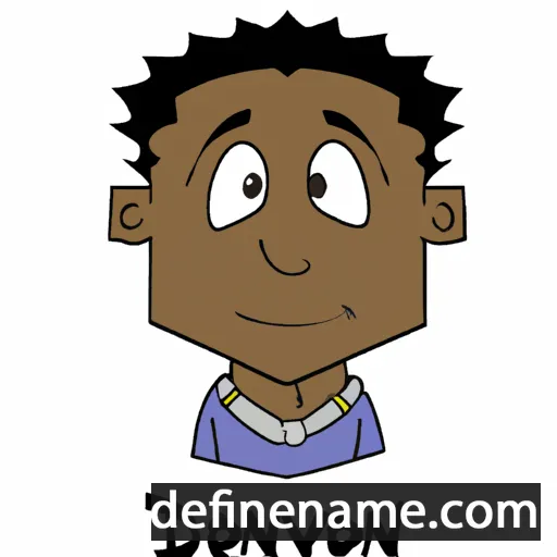 cartoon of the name Donavon