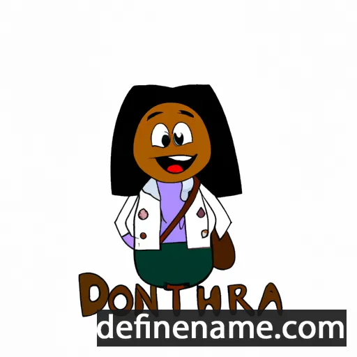 Donitrea cartoon