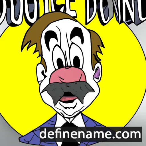 cartoon of the name Donnald