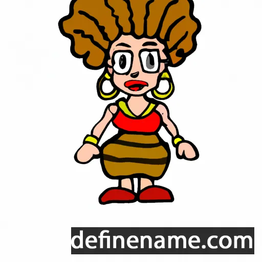 cartoon of the name Donnarae