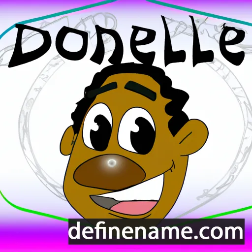 cartoon of the name Donnell