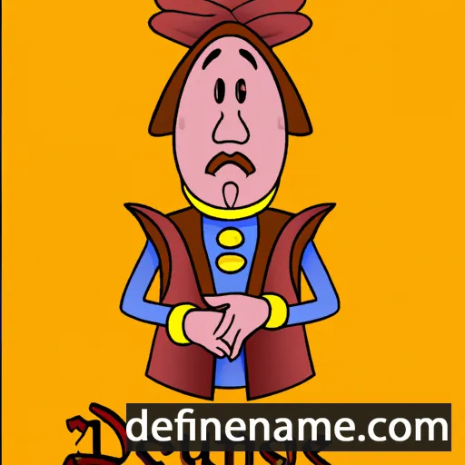 cartoon of the name Donques