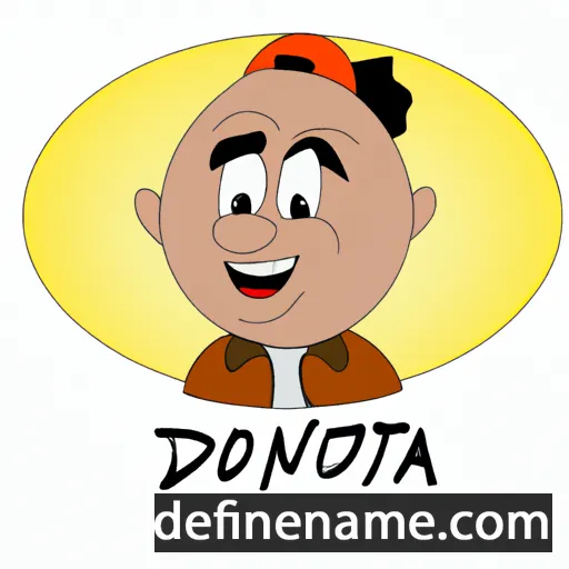 Donta cartoon