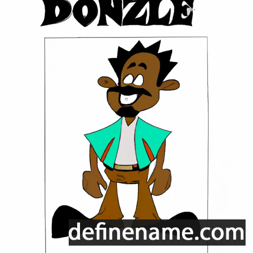 cartoon of the name Donzel