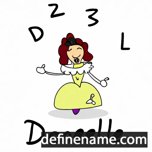 cartoon of the name Donzella