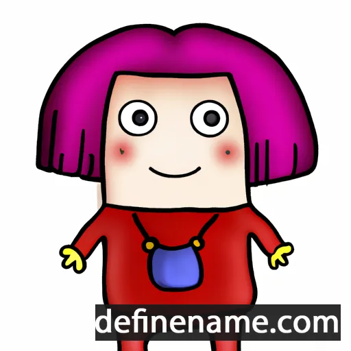 cartoon of the name Dooakpo