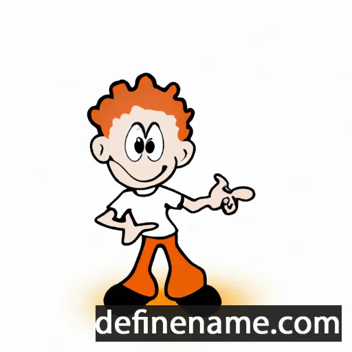 cartoon of the name Doon