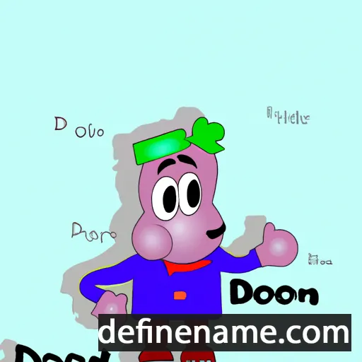 cartoon of the name Doondi